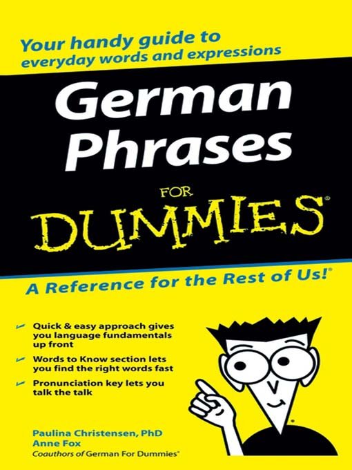 Rich results on Google's SERP when searching for ''German-Phrases-For-Dummies''