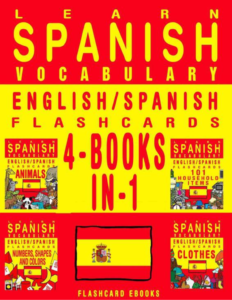 Rich results on Google's SERP when searching for ''Learn-Spanish-Vocabulary-English-Spanish-Flashcards-4-Books-in-1''