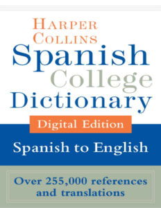Rich results on Google's SERP when searching for 'Spanish-College-Dictionary-Digital-Edition-Spanish-to-English-Book''