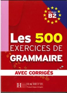 Rich results on Google's SERP when searching for 'Les 500 Exercices DE GRAMMMAIRE''