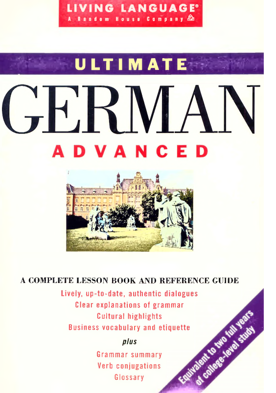 Rich Results on Google's SERP when searching for ''Ultimate German Advanced Book''