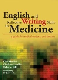 Rich results on Google's SERP when searching for''English and Refl ective Writing Skills in Medicine''